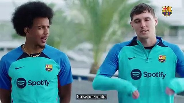 Jules Koundé y Andreas Christensen, ¿quién sabe más de los Mundiales? / FCB