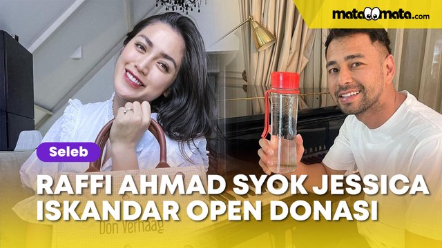 'Mirip Aldi Taher', Raffi Ahmad Syok Jessica Iskandar Open Donasi Demi Bayar Cicilan