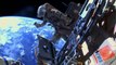 بالفيديو… رواد فضاء روس أثناء سيرهم في الفضاء لإجراء بعض أعمال الصيانة