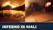 Massve blaze in Niali market destroys lakhs worth of property