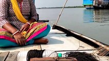 উমা আজ বড় বড় মাছ তুলে নৌকা ভরে ফেললো...!! Hook fishing । Big fish । Sundarban fishing