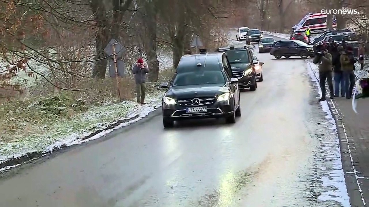 Trauerfeier für Boguslaw Wos (62) nach Raketenbeschuss in Polen