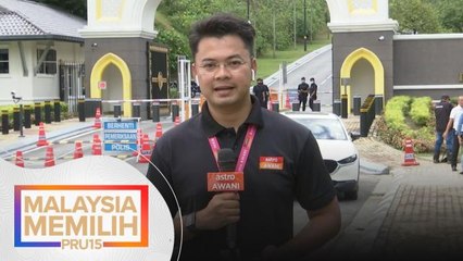 PRU15 | Pergerakan keluar masuk di Istana Negara jadi tumpuan lensa