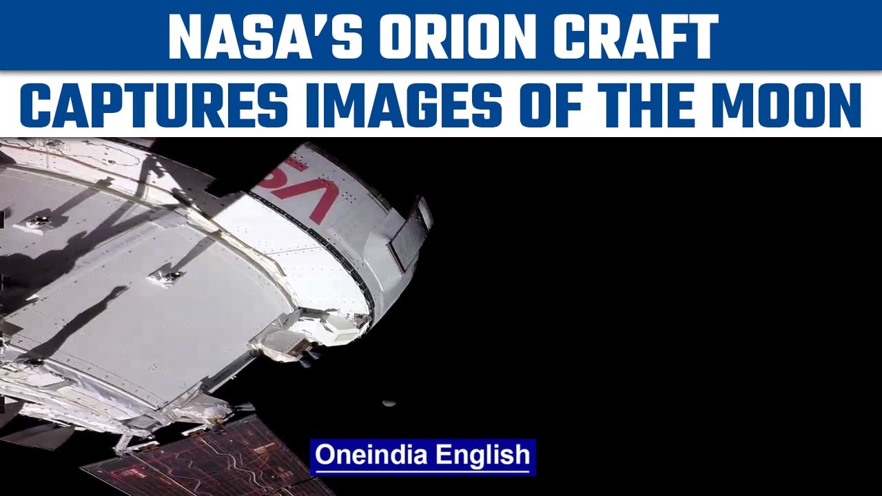 NASA’s Orion spacecraft captures stunning images of the moon | Oneindia News *Space
