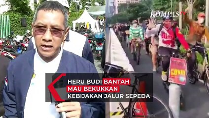 Heru Budi Bantah Akan Bekukan Kebijakan Jalur Sepeda di Jakarta, Cuma Dievaluasi