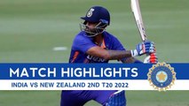 India vs New Zealand 2nd T20 2022 Highlights - Ind vs NZ