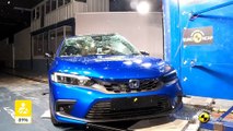 La berline compacte Honda Civic obtient cinq étoiles aux crash-tests Euro NCAP 2022