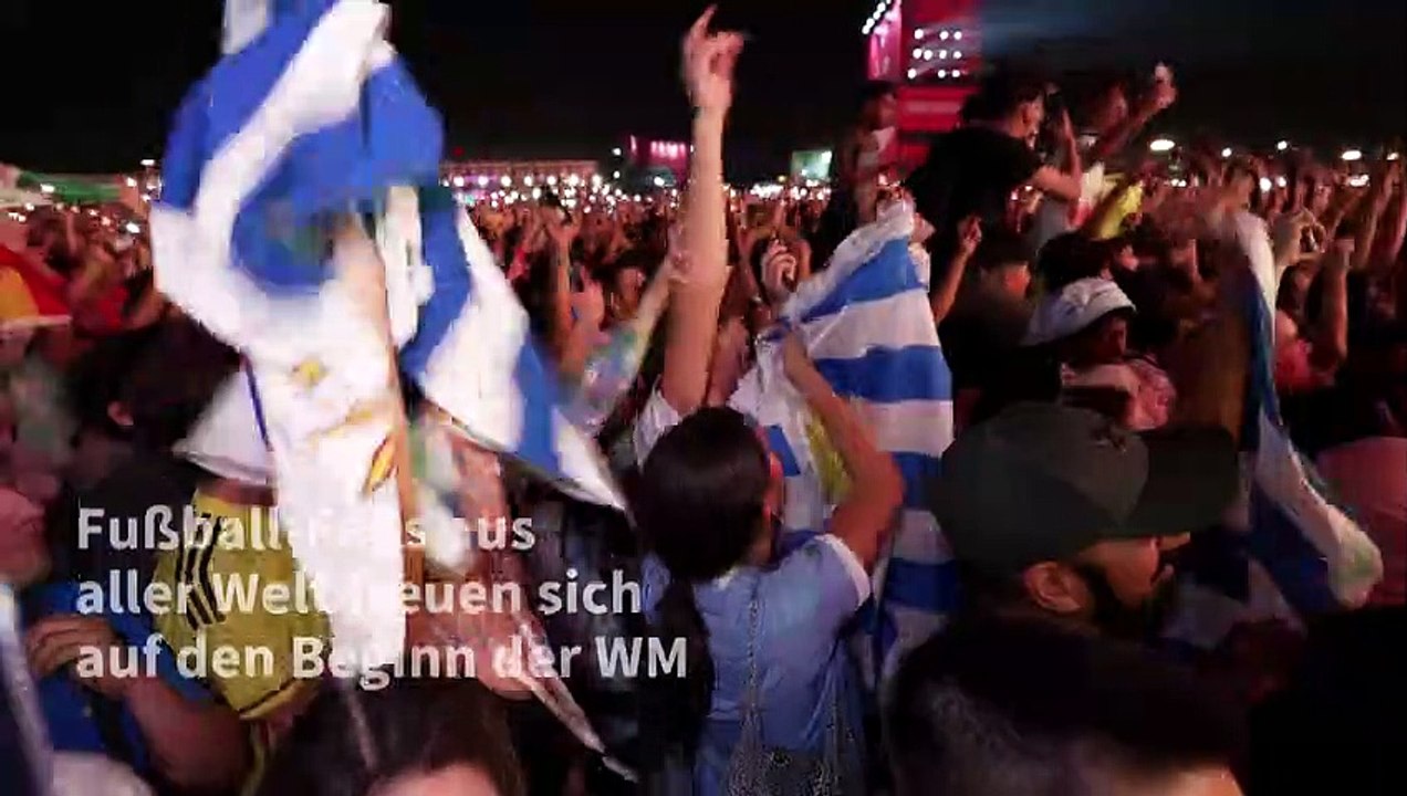 Bierselige Vorfreude in Katar auf WM-Beginn