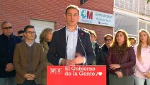 Juan Lobato interviene en un acto en Perales de Tajuña