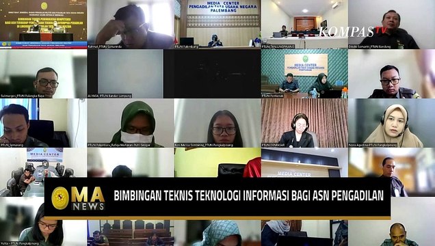 Ditjenmiltun MA Berikan Bimbingan Teknis Teknologi Informasi bagi ASN Pengadilan
