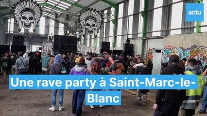 Rave party Saint-Marc-le-Blanc