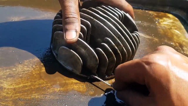 Restoration of 1978 Vespa 150cc Engine - Italian Piaggio Vespa Scooter Engine Rescue