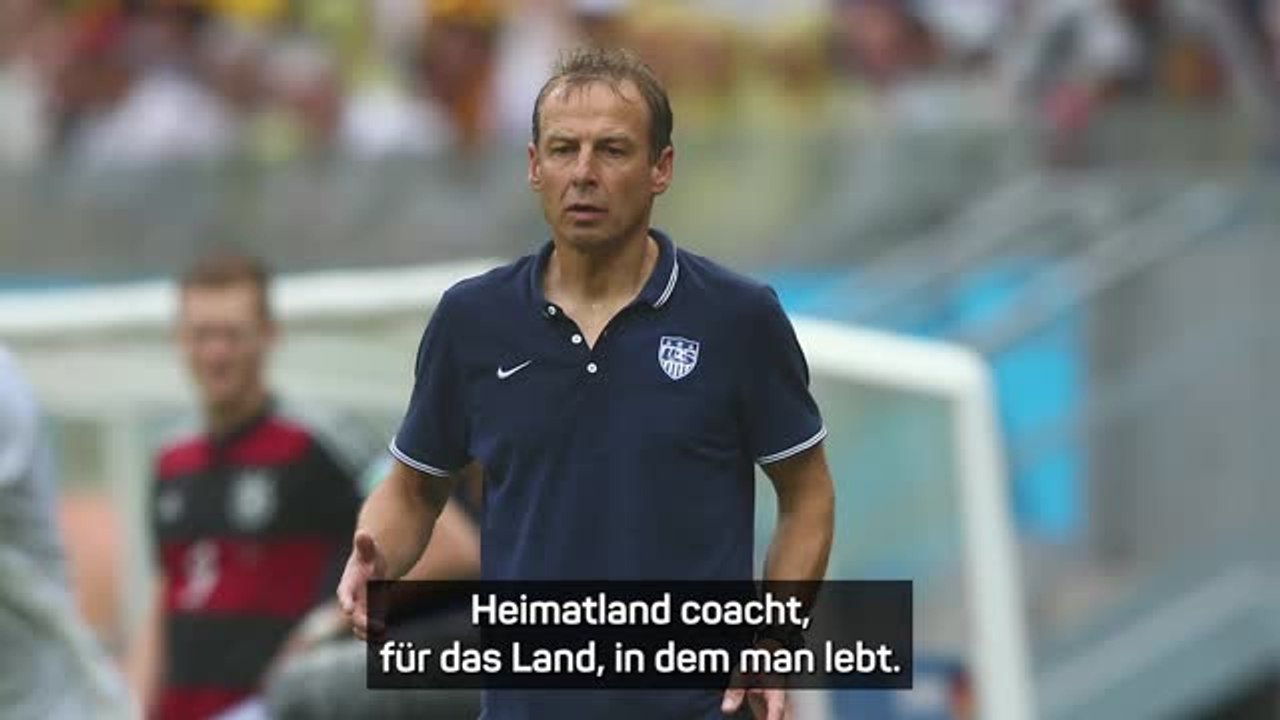 Klinsmann: 2014 gegen Deutschland war 'besonders'