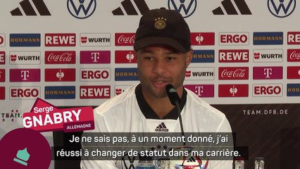 Allemagne - Gnabry : "J'espère pouvoir jouer comme je l'ai fait ces derniers temps"