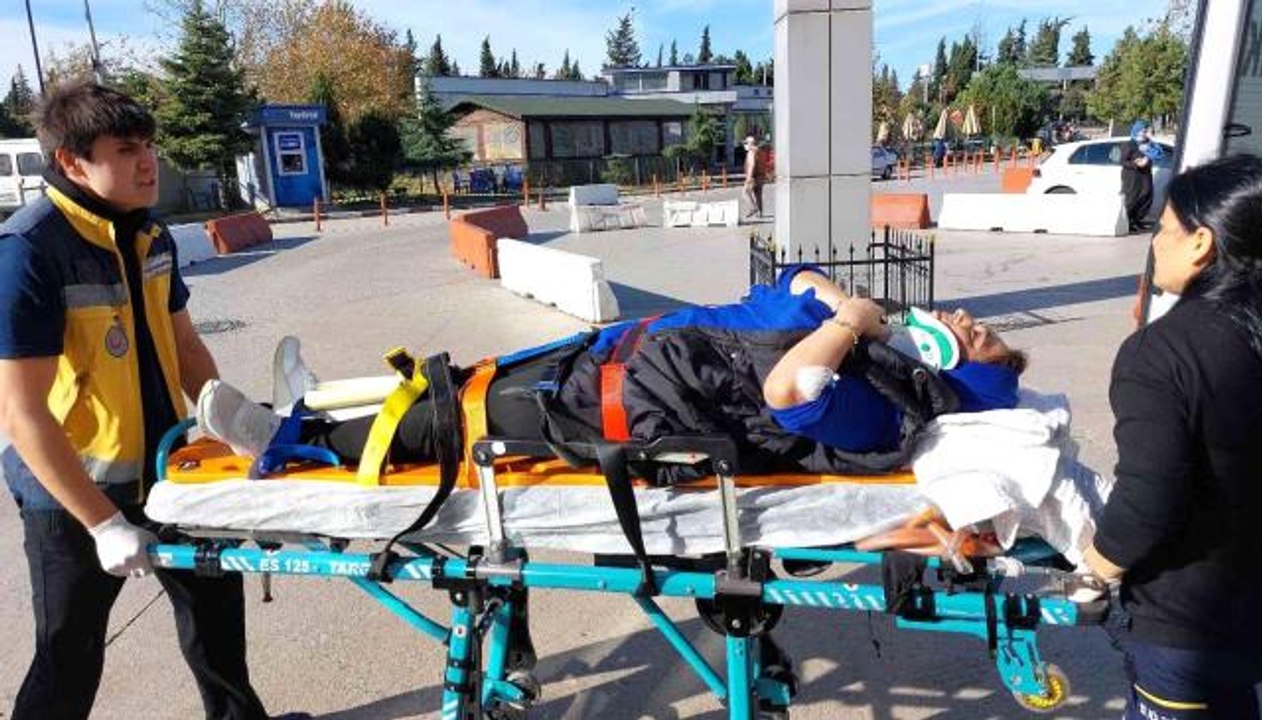 Samsun'da kavşakta kaza: 4 yaralı