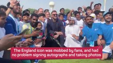 David Beckham causes bedlam in Qatar