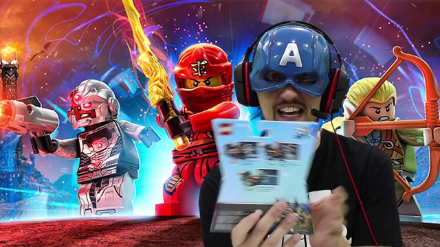 Lets Build & Play LEGO Dimensions #11- Doc Brown & Time Traveling Train go Back 2 the Future FGTEEV_2