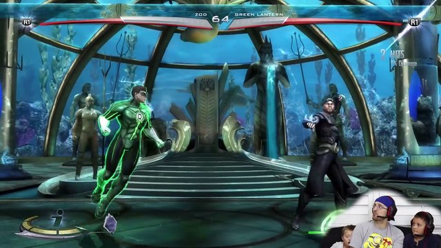Lets Play INJUSTICE- Mike vs. Duddy & Chase Falls Asleep (GODS AMONG US ULTIMATE FGTEEV Gameplay)_2