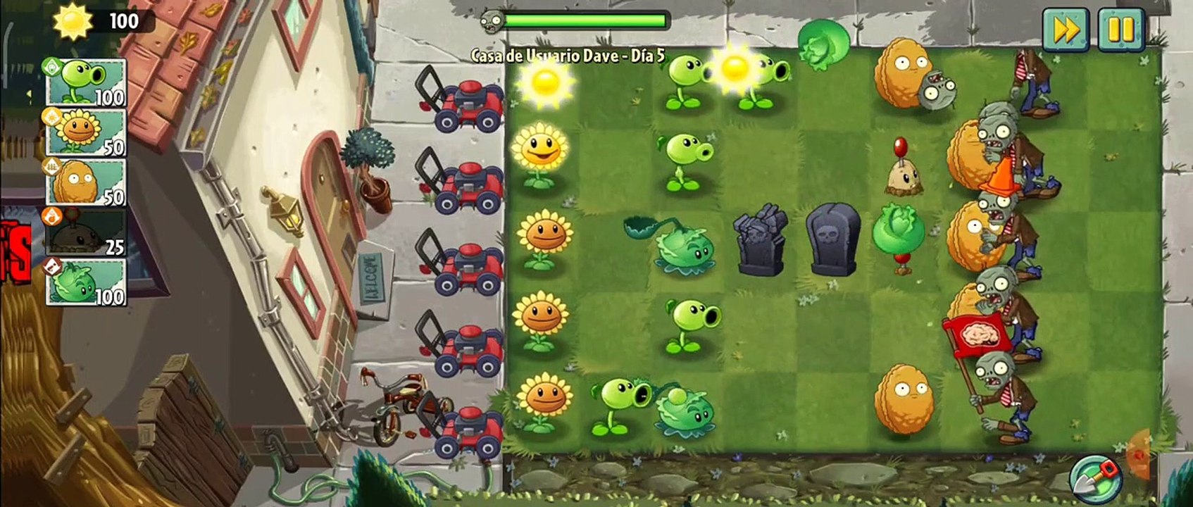 PLANTAS VS_♂️ ZOMBIES 2 La Gran Horda de ZOMBIES _♂️