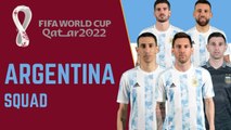 ARGENTINA Official Squad FIFA World Cup Qatar 2022 |  FIFA World Cup 2022