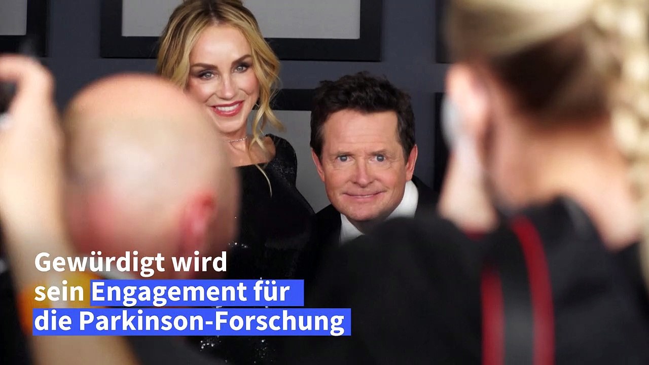 Schauspieler und Parkinson-Aktivist Michael J. Fox erhält Ehren-Oscar