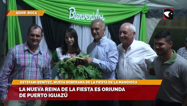 La nueva reina de la fiesta es oriunda de Puerto Iguazú, Estefani Benítez, Nueva Soberana de la Fiesta de la Mandioca