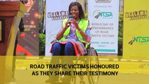Road traffic victims honored as they share their testimony