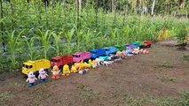 Truk Oleng Angkut Induk Sapi Lucu, Ayam, Bebek Angsa, Kuda, Gajah, Panda, Kelinci, Kerbau, Domba