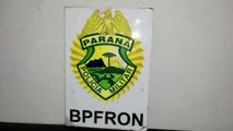 BPFron apreende drogas em ônibus em Umuarama