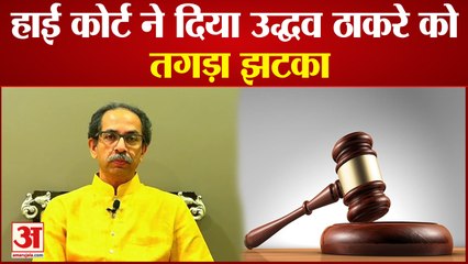 Maharashtra Political News:  हाई कोर्ट ने दिया उद्धव ठाकरे को तगड़ा झटका।