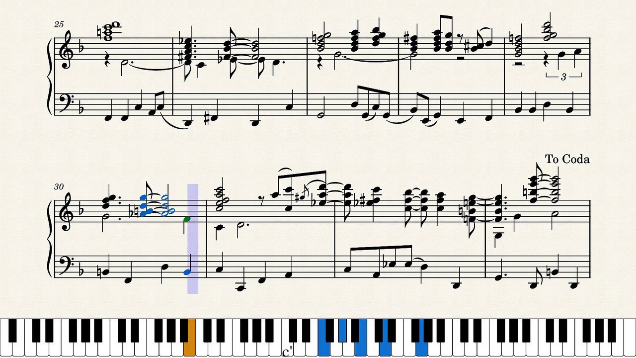 I'll Be Home For Christmas (piano solo sheet music)
