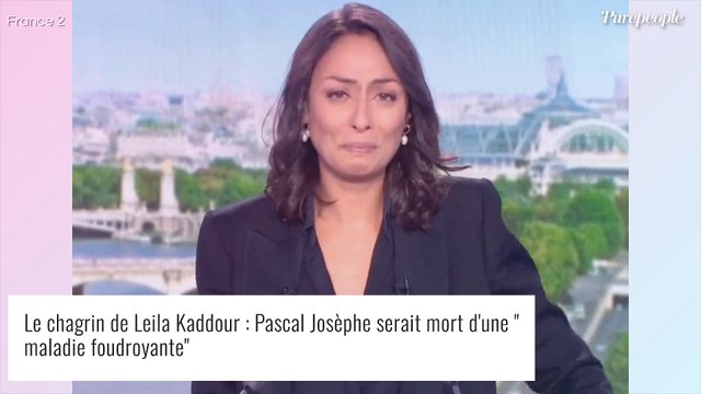Leila Kaddour fond en larmes en plein JT : mort d'un de ses collaborateurs d'une maladie foudroyante