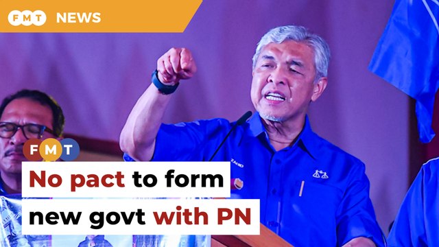 BN has no pact with PN to form new govt, says Zahid