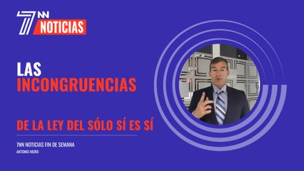 Aitor Guisasola: "La ley solo sí es sí abre la puerta al sexo con menores"