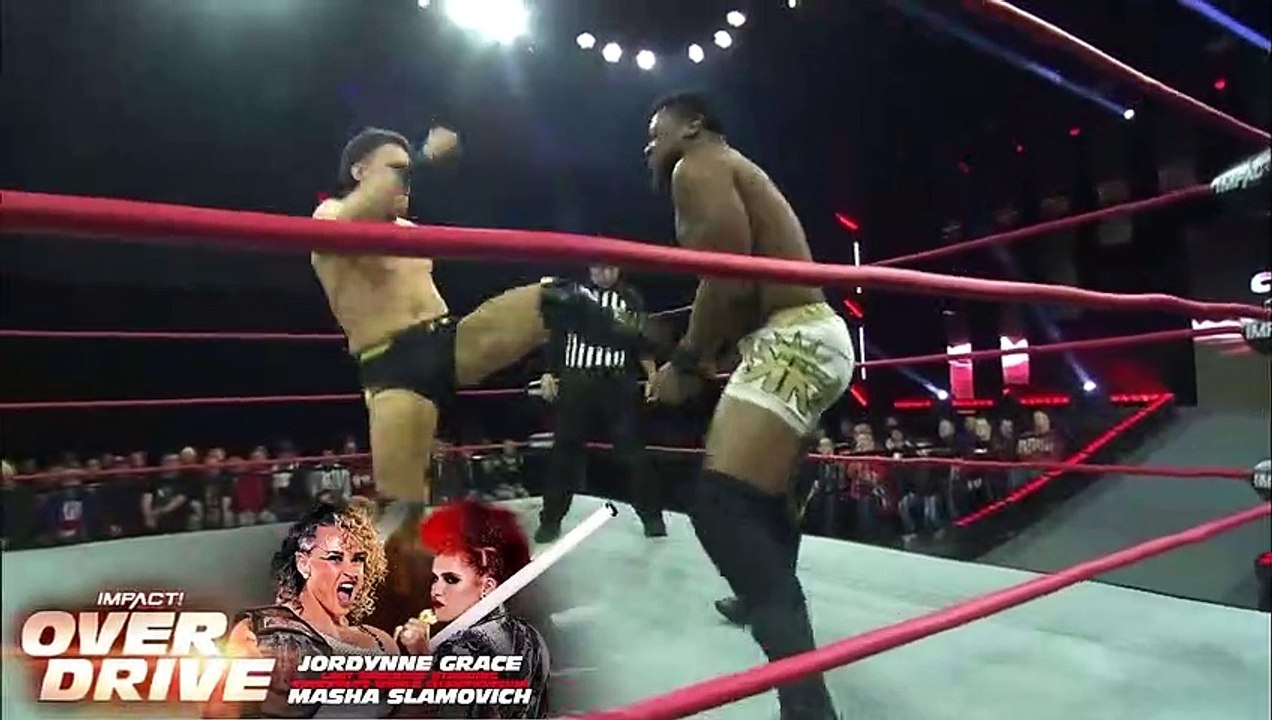 WILD 6 Man X-Division Match - Over Drive 2022 Highlights wrestling wwe wrestling ftw