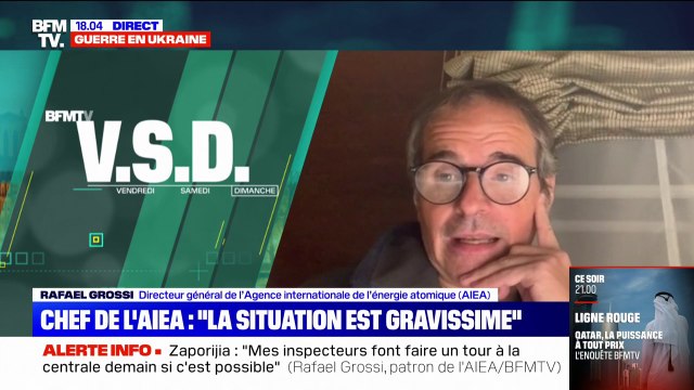 Explosions à Zaporijjia: l'AIEA compte pouvoir faire un état des lieux lundi matin , affirme son directeur général Rafael Grossi