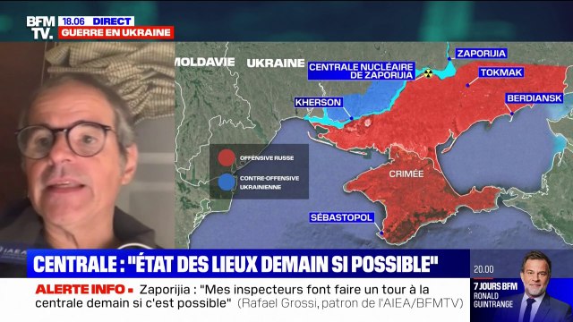 Zaporijjia: le directeur de l'AIEA, Rafael Grossi, dénonce des attaques délibérées et ciblées