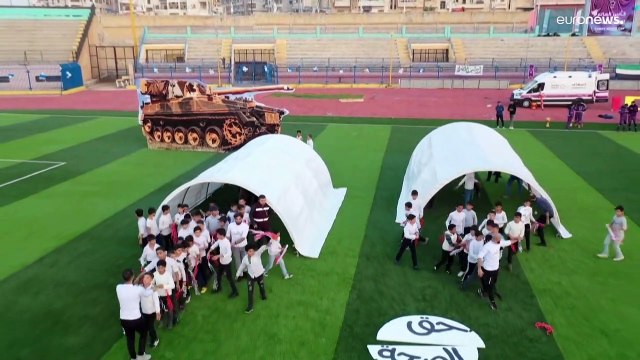 Syrie : une Coupe du monde des camps pour enfants déplacés et enfants qui travaillent