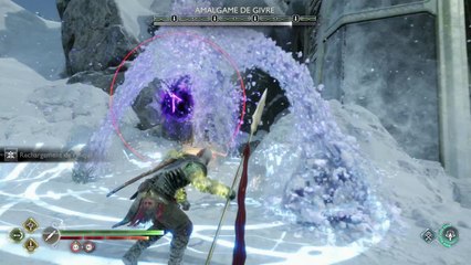 God of War Ragnarok : Boss Amalgame de givre (Lac des Neuf)