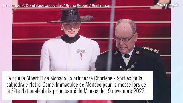 Charlene de Monaco : Sa broche hors de prix et un détail d'inspiration emo ne passent pas inaperçus !