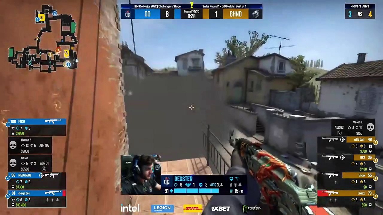 OG VS GRAYHOUND - INFERNO (MD1) (PTBR GTV) - IEM RIO MAJOR 2022 - CHALLENGERS STAGE