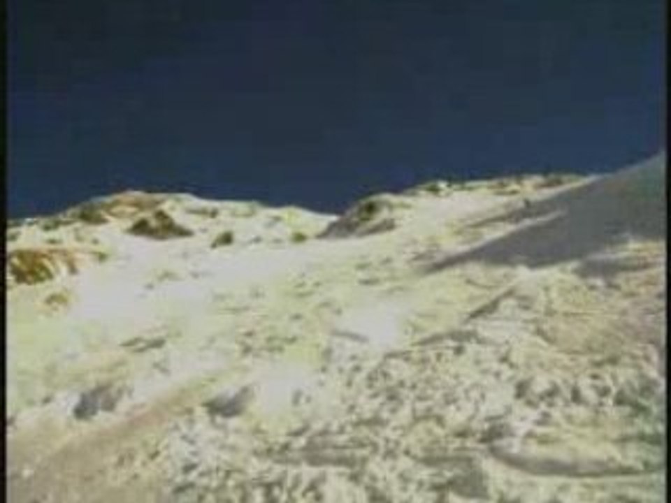 Piste du KL en snow au Arcs