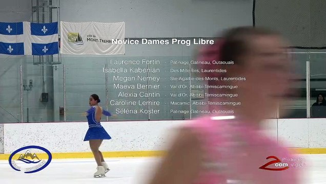 TREMBLANT2022 - Novice Dames Programme Libre