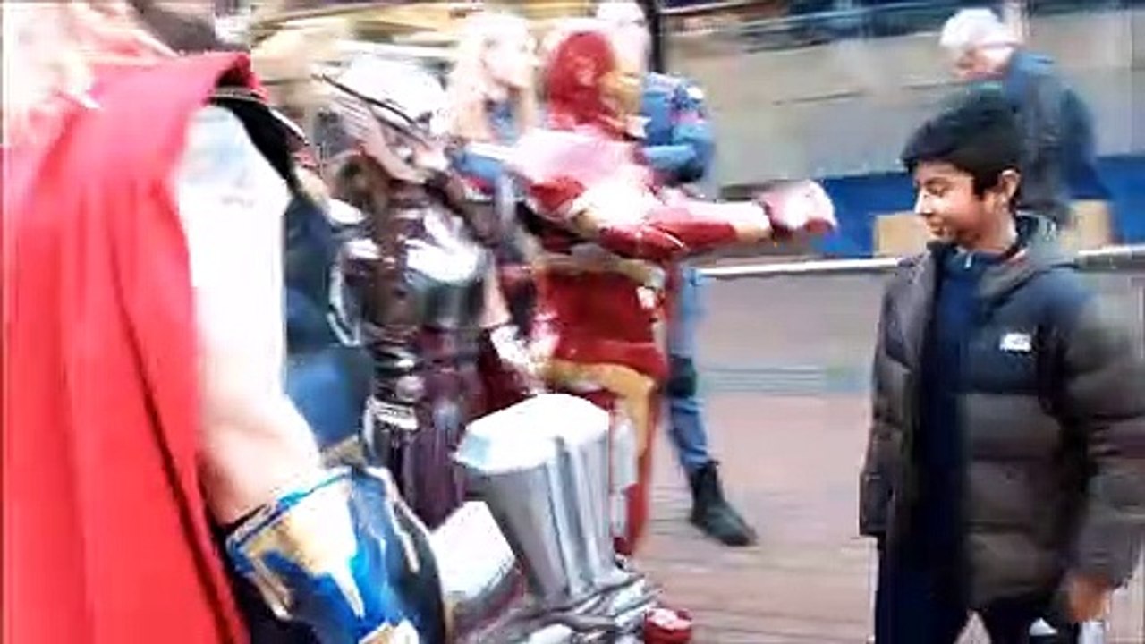 Star Wars characters seen at Burgess Hill Christmas celebrations