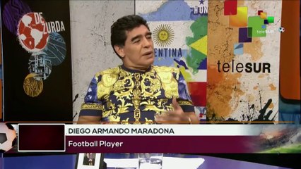 Diego Armando Maradona the genius of world football