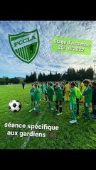 Petit retour sur le stage d'automne 2022 : séance gardien