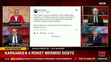Gaziantep'e Suriye'den atılan 4 roket mermisi düştü
