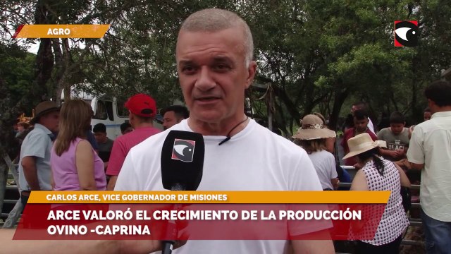 Arce valoró el crecimiento de la producción ovino -caprina