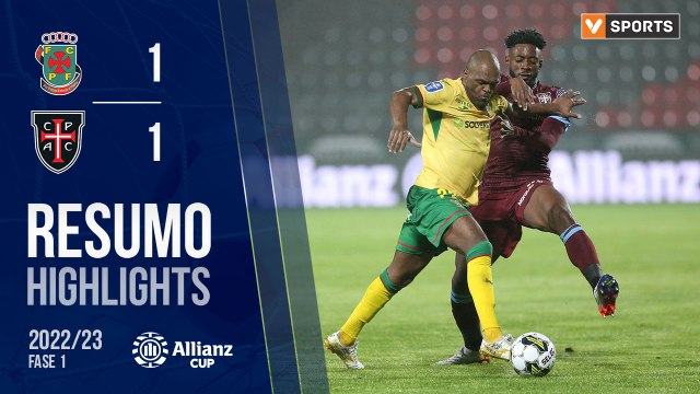 Highlights: Paços de Ferreira 1-1 Casa Pia AC (Taça da Liga 22/23 - Fase 3 - Jornada 1)
