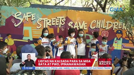 Ligtas na kalsada para sa mga bata at PWD, ipinanawagan | UB